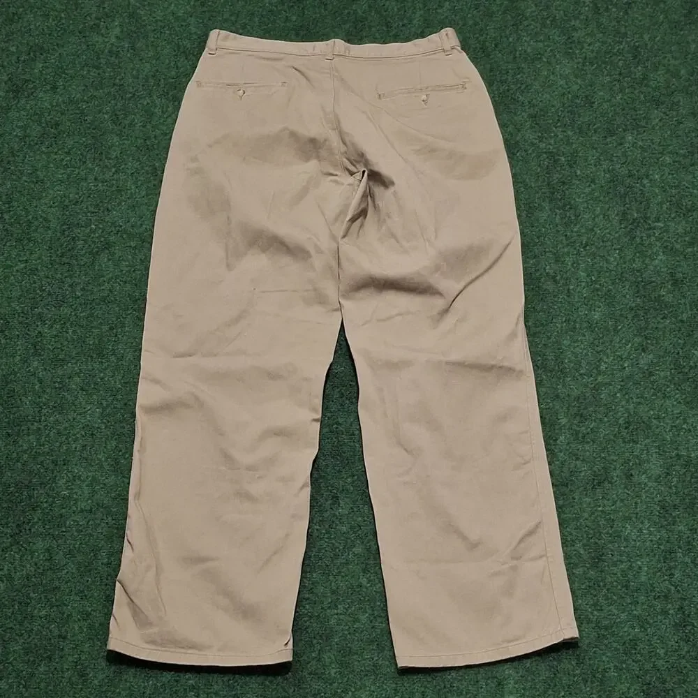 Polo Ralph Lauren Men's 32x30 Kaky Pleated Cotton Twill Made in USA